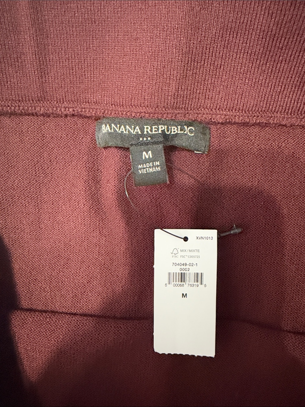 NWT Banana Republic Brown Modal Cotton Blend Knit Midi Skirt Side Slit Sz M - Picture 7 of 8